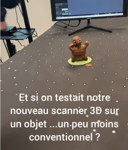 Présentation de la HandySCAN 3D